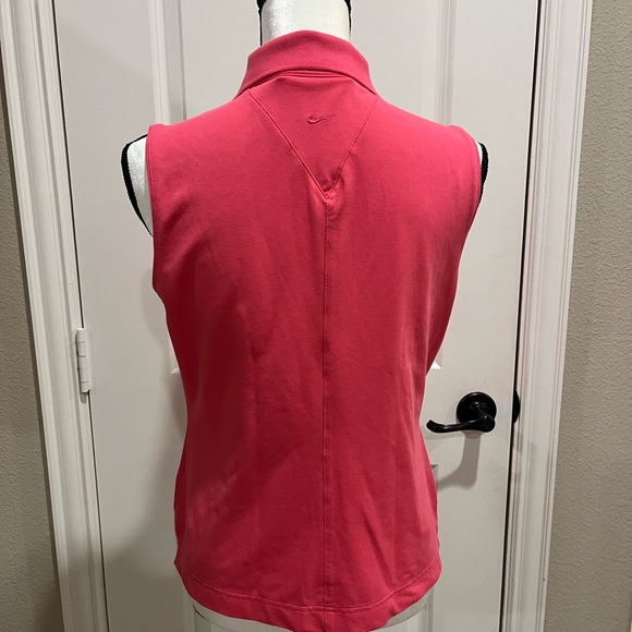 NWOT – PINK “NIKE GOLF” FIT DRY LADIES GOLF SHIRT - MED - Picture 2 of 9